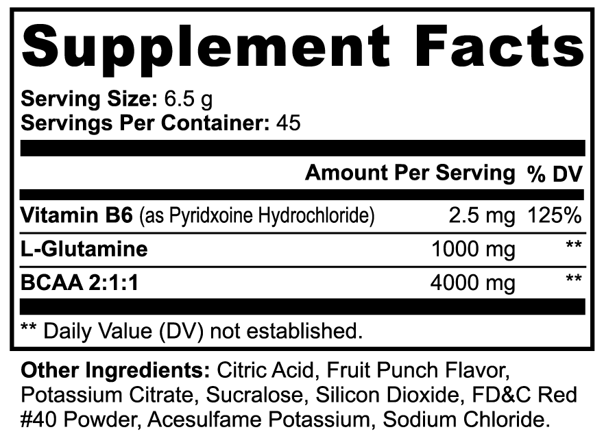 Midwest Monster Labs – BCAA Shock