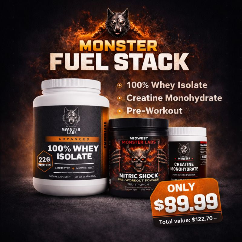 Midwest Monster Labs – Monster Fuel Stack (Exclusive offer)