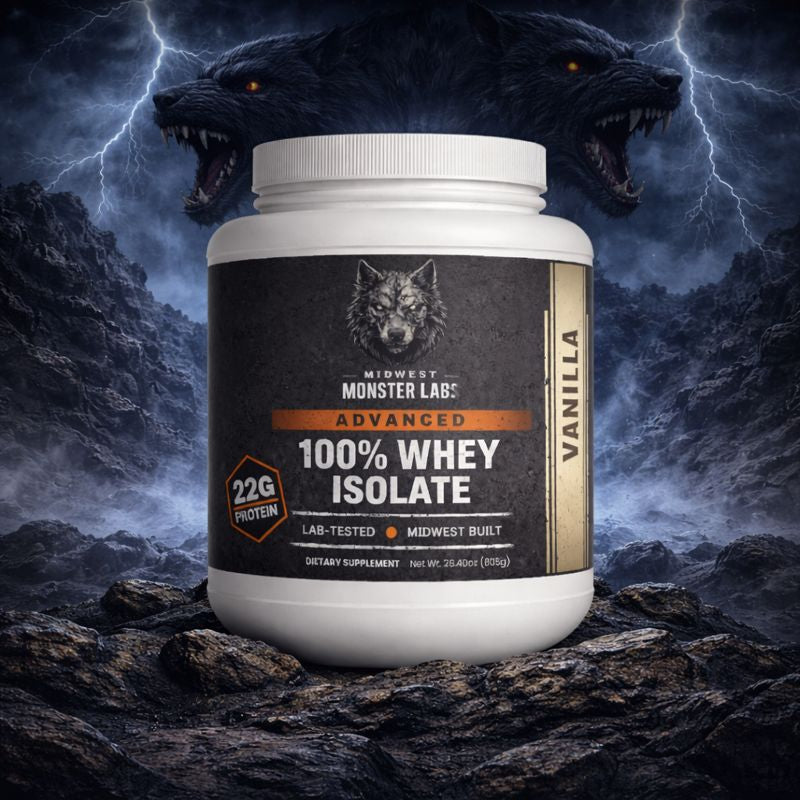 Midwest Monster Labs – Advanced 100% Whey Isolate