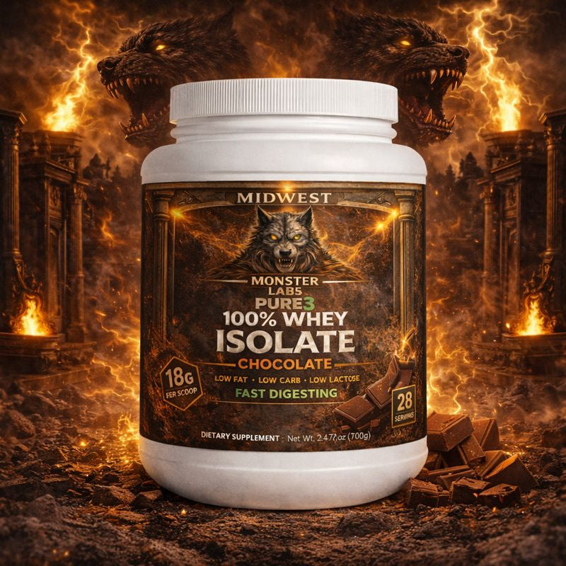 Midwest Monster Labs – Pure3 100% Whey Isolate